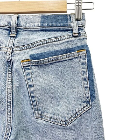 Abercrombie & Fitch Ultra High Rise Ankle Straight Jean Light Wash Size 24 | 00 - Picture 4 of 12